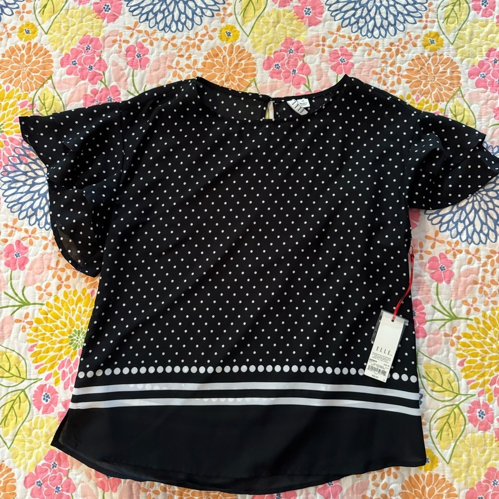 NWT xs Elle blouse